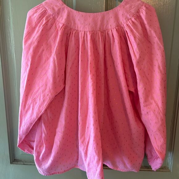 EMERSON FRY OLYMPIA SHIRT - PINK GOLD
DOT LUREX Size XS - Picture 8 of 10